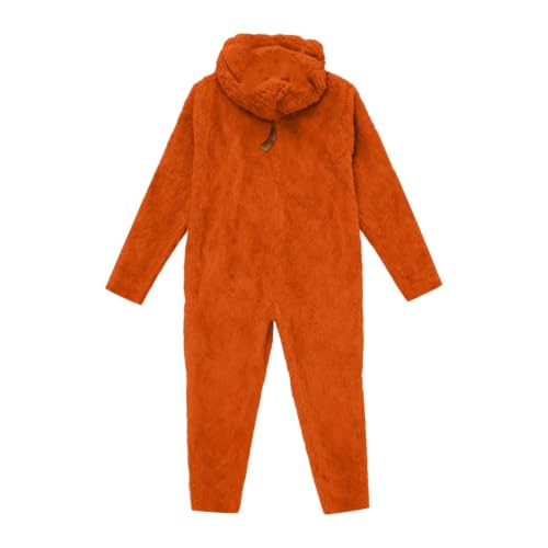 Halloween Onesie Pajamas for Women Soft Plush One Piece Jumpsuits