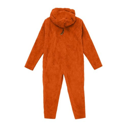 Halloween Onesie Pajamas for Women Soft Plush One Piece Jumpsuits