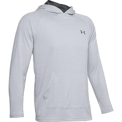 Under Armour Men's Velocity Long Sleeve Hoodie, (011) Mod Gray / / Pitch Gray, Medium