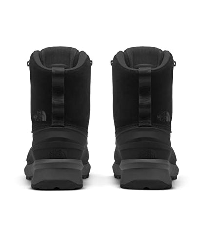 THE NORTH FACE Chilkat V Lace-Up Waterproof Snow Boot, Blk/Asphalt Gy, 8