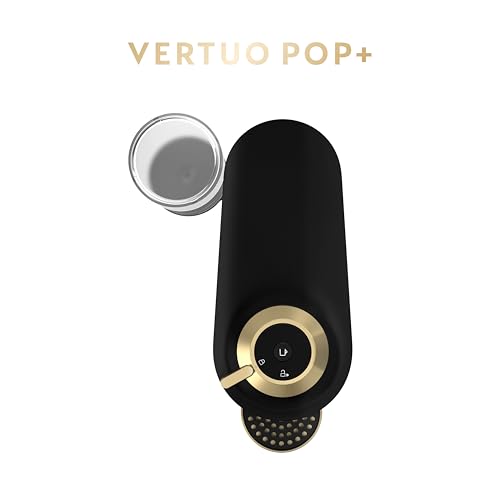 Nespresso Vertuo Pop+ Deluxe Pod Coffee & Espresso Machine Black & Gold