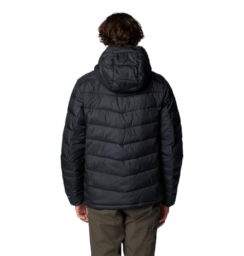 Columbia Mens Labyrinth Loop II Hooded Jacket, Black, Medium