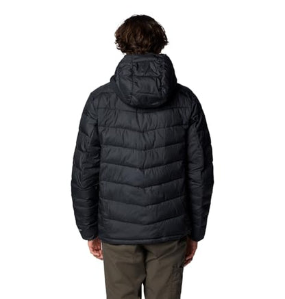 Columbia Mens Labyrinth Loop II Hooded Jacket, Black, Medium