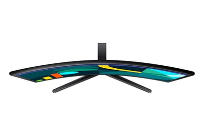 Samsung 24-inch FHD Black Curved Screen Monitor with 100 Hz Refresh Rate, Game Mode, Eye Saver Mode - (LS24D368GANXZA) [Canada Version]