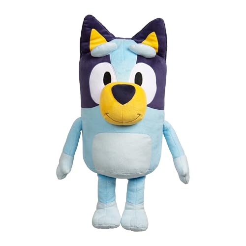 Bluey 18" Stuffed Animal - Playtime & Naptime Companion | Jumbo Size, Soft Deluxe Materials - Huggable Cuddles Best Friend 13010
