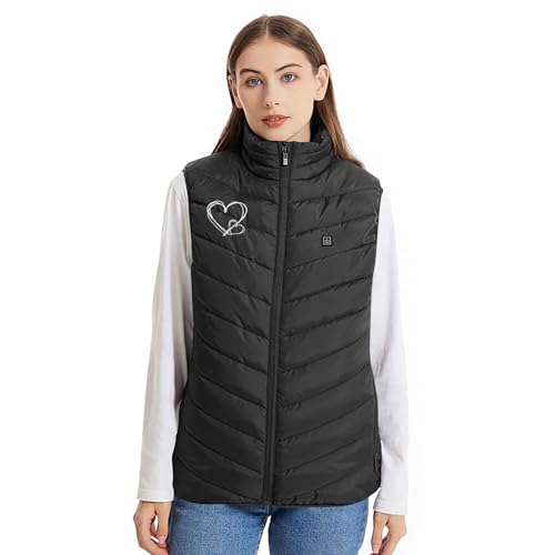 Generic Heated Vest Women Men Rechargeable USB Heating Jacket Winter Coats