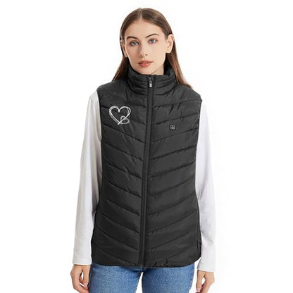 Generic Heated Vest Women Men Rechargeable USB Heating Jacket Winter Coats
