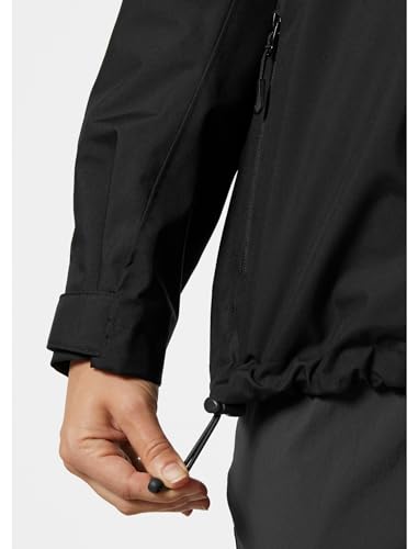 Helly-Hansen Women's Crew Hooded Midlayer Jacket 2.0, 990 Black, Medium