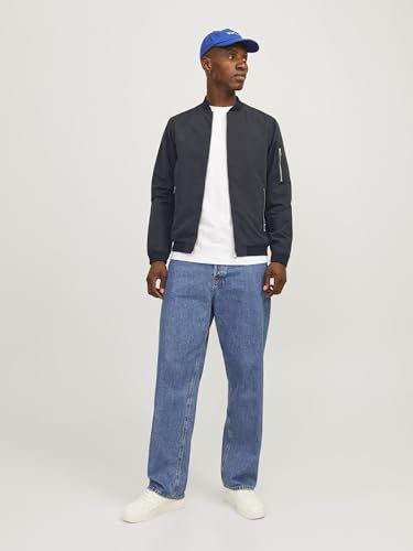 JACK & JONES JJERUSH BOMBER NOOS Black Large