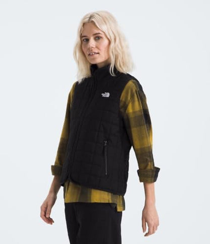 THE NORTH FACE Women's Junction Insulated Vest, TNF Black, Medium