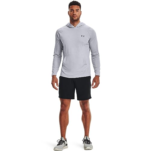 Under Armour Men's Velocity Long Sleeve Hoodie, (011) Mod Gray / / Pitch Gray, Medium