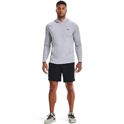 Under Armour Men's Velocity Long Sleeve Hoodie, (011) Mod Gray / / Pitch Gray, Medium