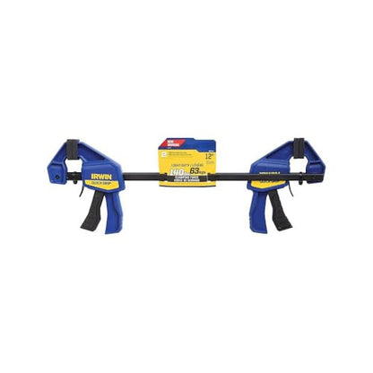 IRWINQUICK-GRIPOne-Handed Mini Bar Clamp 2 Pack, 12", 1964745