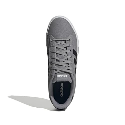 adidas Unisex-Adult Daily 4.0, Grey/Black/White, 9/10