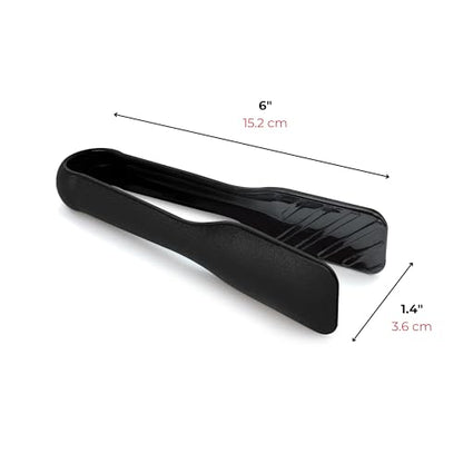 Starfrit Nylon Raclette Tongs, Non-Stick Safe, Heat Resistant, Black | Secure grip. Flip and serve with ease. Won't scratch non-stick. Perfect for raclette. Dishwasher safe.