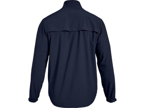 Under Armour Men's Hockey Warm Up Jacket , Midnight Navy (410)/White, Medium