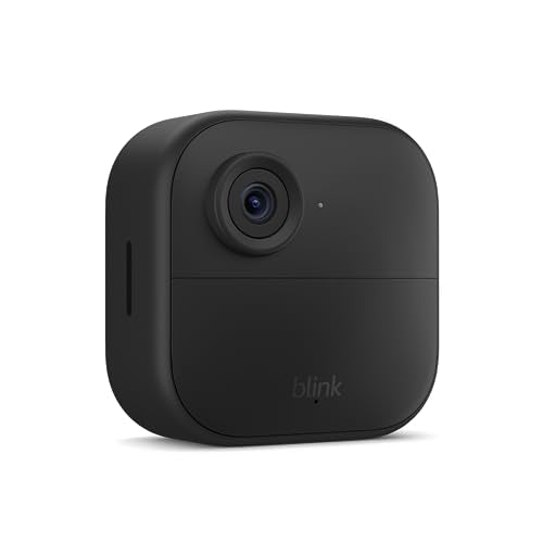 Blink Outdoor 4 – Wireless smart security camera, two-year battery life, 1080p HD day and infrared night live view, two-way talk. Required Sync Module not included – Add-on camera