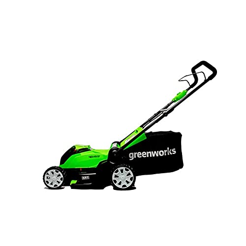 Greenworks 40V 17-Inch Lawn Mower + 12-Inch String Trimmer, 4.0 AH Battery and Charger Included 1314902HD