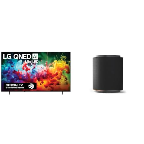 LG 75-Inch QNED75 Mini LED QNED 4K Smart TV and, LG Sound Suite M5 | Wireless Speaker | Ch. 1.1.1
