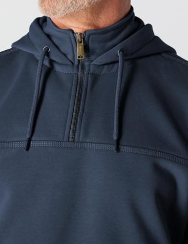 Carhartt Men's Rain Defender Paxton Heavyweight Sweatshirt, New Navy, Medium