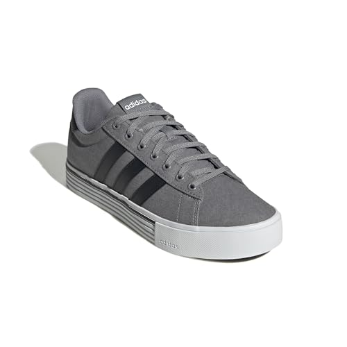 adidas Unisex-Adult Daily 4.0, Grey/Black/White, 9/10
