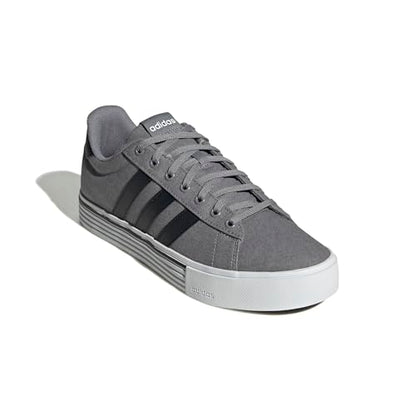 adidas Unisex-Adult Daily 4.0, Grey/Black/White, 9/10