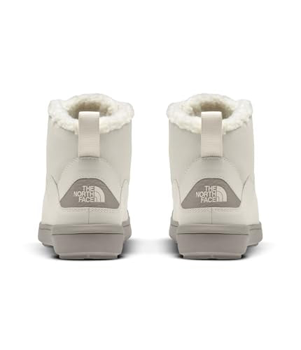 THE NORTH FACE Sierra Mid Lace Ins WP Boots, Wht Dune/Slvr Gy, 7