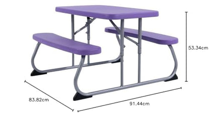 Lifetime Children's Outdoor Picnic Table in Lavender