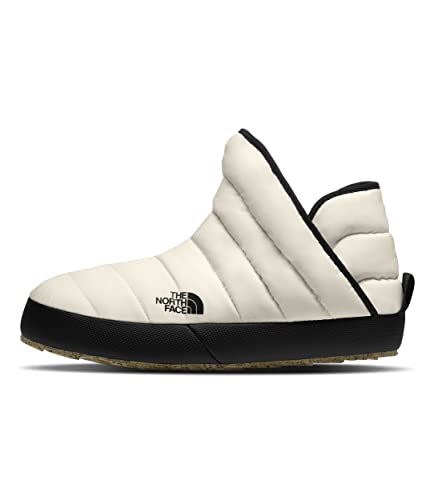 THE NORTH FACE Thermoball Traction Winter Bootie, Gardenia Wht/Blk, 6