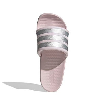 adidas Women's Adilette Comfort 2.0, Almost Pink/Silver Metallic/Almost Pink