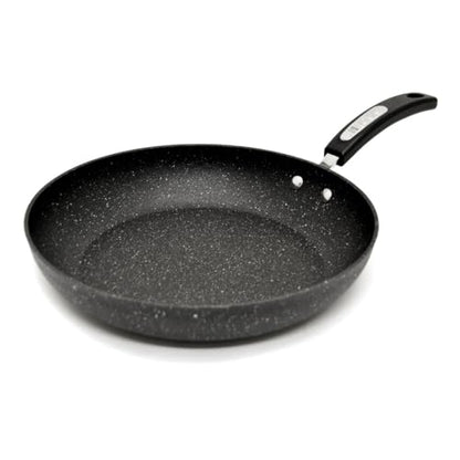 Starfrit The Rock Classic 28cm (11") Fry Pan, Non-Stick, Black
