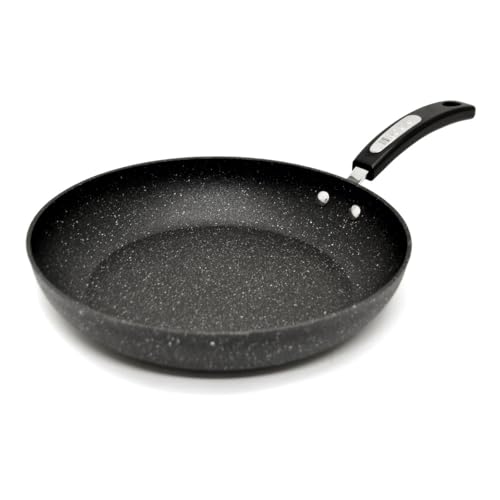 Starfrit The Rock Classic 28cm (11") Fry Pan, Non-Stick, Black