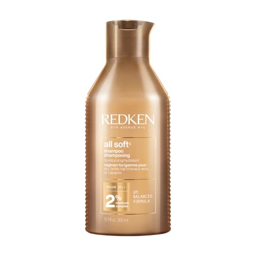 Redken All Soft Shampoo, For Dry, Brittle Hair