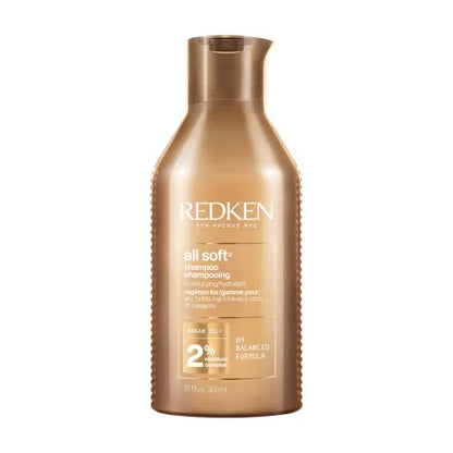 Redken All Soft Shampoo, For Dry, Brittle Hair