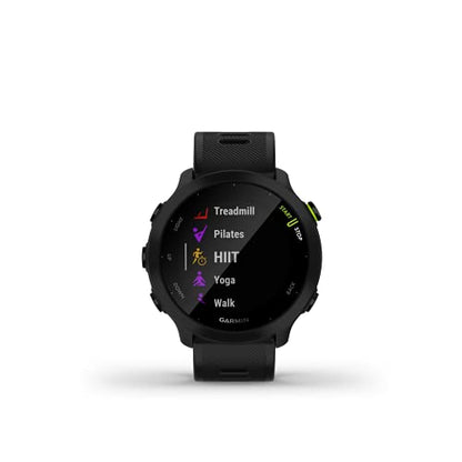 Garmin Forerunner 55, GPS Running Watch with Daily Suggested Workouts, Up to 2 Weeks of Battery Life, Black