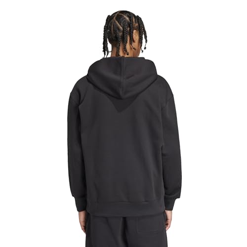 Adidas Men's All SZN Fleece Hoodie, Black, Large