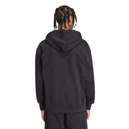 Adidas Men's All SZN Fleece Hoodie, Black, Large