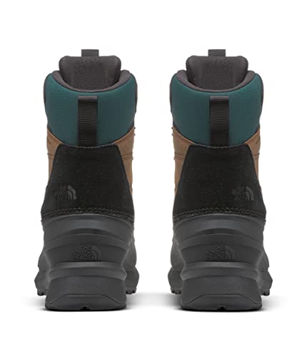 THE NORTH FACE Chilkat V 400 Waterproof Snow Boot, Toasted Brwn/Blk, 9