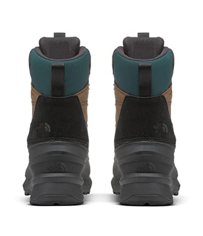 THE NORTH FACE Chilkat V 400 Waterproof Snow Boot, Toasted Brwn/Blk, 9
