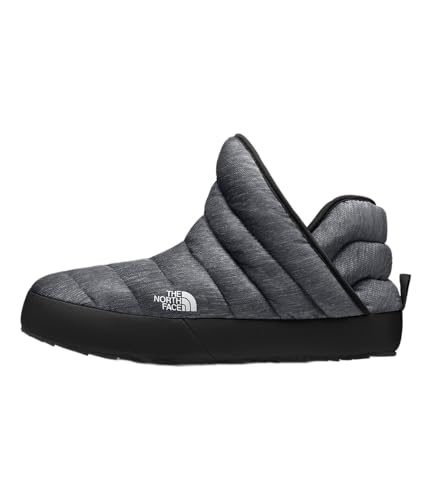 THE NORTH FACE Thermoball Trac Winter Bootie, Phantom Gy HTH PRT/TNF Blk, 7