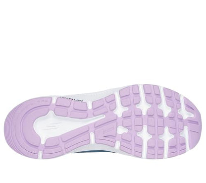 Skechers Women's Go Run Consistent 2.0 Advantage Sneaker, Blue/Purple, 8.5