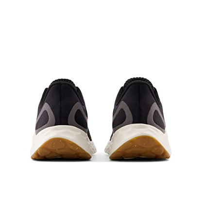 New Balance Women's Fresh Foam Arishi V4 Running Shoe, Black/Light Gold Metallic/Gum 2, 7 Medium US