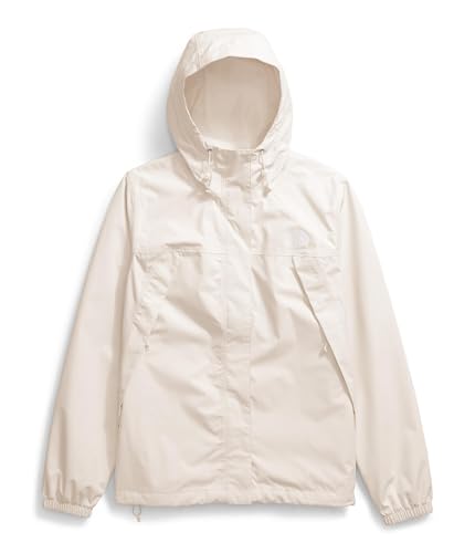 THE NORTH FACE Women's Antora Jacket, Wht Dune, L