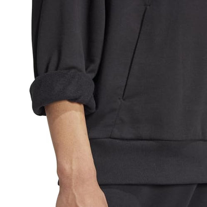 Adidas Men's All SZN Fleece Hoodie, Black, Large