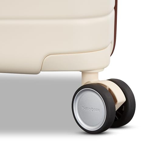 Samsonite Virtuosa Spinner Small Exp, Model Number - 149176-1627, Off White