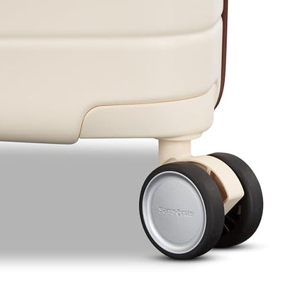 Samsonite Virtuosa Spinner Small Exp, Model Number - 149176-1627, Off White