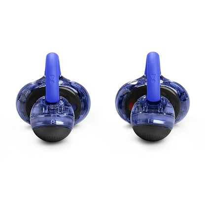 JBL Soundgear Clips - True Wireless Open-Ear Headphones, Dynamic Sound with Bass Boost, All-Day Comfort, 4-mic Crisp, Clear Calls 2.0 with AI-Trained Algorithm, IP54 Water and Dust Resistant (Blue)