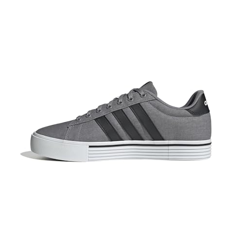 adidas Unisex-Adult Daily 4.0, Grey/Black/White, 9/10