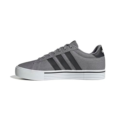 adidas Unisex-Adult Daily 4.0, Grey/Black/White, 9/10