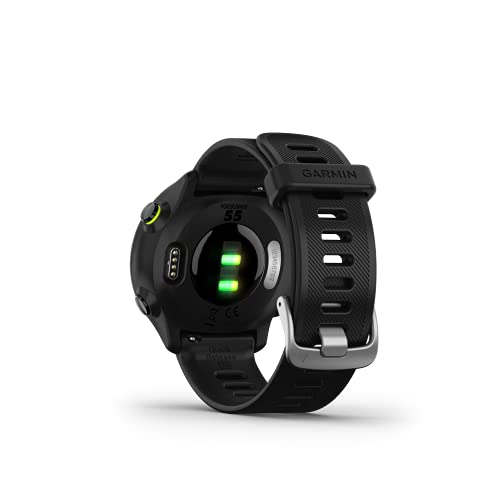 Garmin Forerunner 55, GPS Running Watch with Daily Suggested Workouts, Up to 2 Weeks of Battery Life, Black